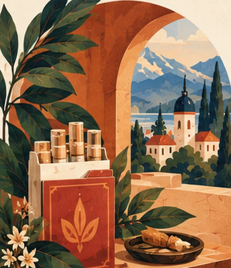 Illustration artistique de l’univers Tabac